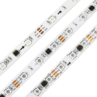 Bande lumineuse LED 60 LED WS2811C 5050 RGB 10 mètres WS2811 IP68 RGBW Multicolore avec application