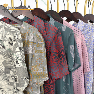 Camisa Informal de Verano para Hombre Mayor y Blusa para Mujer, Estilo Casual, Ropa Usada Popular en China, KingAAA, Poliéster/Algodón - Product Image 2