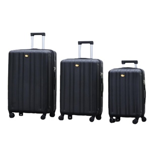 Valise PC à fermeture éclair, ensembles <span class=keywords><strong>de</strong></span> <span class=keywords><strong>trois</strong></span> <span class=keywords><strong>valises</strong></span> à quatre roulettes avec poignée coulissante, couleurs assorties, bagages anti-explosion pour le commerce extérieur - Product Image 6