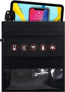 Grands sacs Faraday pour téléphones, clés <span class=keywords><strong>de</strong></span> voiture, pochette étanche bloquant le signal, bloqueur <span class=keywords><strong>de</strong></span> signal <span class=keywords><strong>de</strong></span> téléphone <span class=keywords><strong>portable</strong></span>, clé <span class=keywords><strong>de</strong></span> voiture/WiFi/RFID/GPS, sac Faraday - Product Image 2