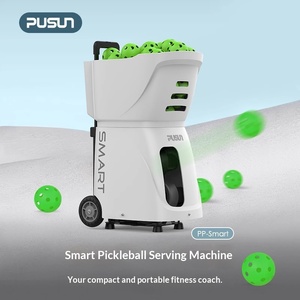 Machine de service de pickleball intelligente Pushang PP-Smart, contrôle par <span class=keywords><strong>application</strong></span>, lance automatiquement <span class=keywords><strong>les</strong></span> balles, outil d'entraînement professionnel <span class=keywords><strong>pour</strong></span> l'auto-entraînement - Product Image 2