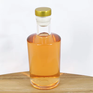 <span class=keywords><strong>Bouteille</strong></span> en verre de silex en gros 200 ml <span class=keywords><strong>Petite</strong></span> <span class=keywords><strong>bouteille</strong></span> de liqueur Mini <span class=keywords><strong>bouteille</strong></span> en verre pour vin avec bouchon - Product Image 1