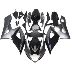 Kit de carénages complet d'injection gris noir pour Suzuki 2005 06 GSXR1000 <span class=keywords><strong>K5</strong></span> GSXR <span class=keywords><strong>1000</strong></span> - Product Image 1