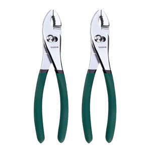 Alicates ajustables Tuosen de 8 pulgadas con mordazas dentadas, de grado industrial, de acero al cromo vanadio para reparación automotriz - Product Image 1