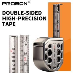 Probon Hollow Waterproof Tape Measure 25ft Double Sided Electroplated Nickel - Product Image 2