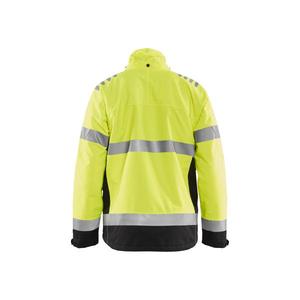 BLAKLADER - 478019773399S <b>Lightweight</b> lined Shell <b>Jacket</b> <b>Hi</b>-<b>vis</b> Yellow/Black - EAN 7330509655511 <b>HI</b>-<b>VIS</b> WORKWEAR - Product Image 2