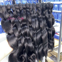 Livraison rapide non transformé cambodgien brut meilleure qualité cheveux humains bruts droite vague de corps naturel birman cheveux bouclés vendeur de paquets