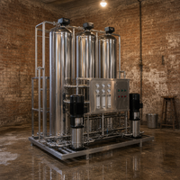 Réservoir industriel en acier au carbone pour filtre mécanique à sable de quartz 5000L/heure pour système de prétraitement d'eau circulante