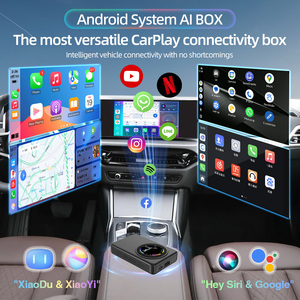 Grandnavi 4G 64G WiFi 4G ซิมแอนดรอยด์<span class=keywords><strong>15</strong></span> Ai BOX เสาอากาศ HDMI OUT ไร้สาย <span class=keywords><strong>CarPlay</strong></span> แอนดรอยด์อัตโนมัติสำหรับรถเดิมแบบมีสาย - Product Image 2
