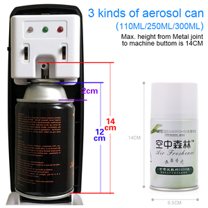 Factory Eco-Friendly 300ml Battery-powered Aroma Dispenser with <strong>Mini</strong> Timing Display Lock Refillable <strong>Mini</strong> Essential <strong>Oil</strong> <strong>Diffuser</strong> - Product Image 5