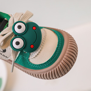 Jongens Meisje Ademende <span class=keywords><strong>Canvas</strong></span> Sneakers Kinderen Anti-Slip Tennis Gevulkaniseerde Schoenen Kinderen Loopschoenen Schattige Cartoon Hanger - Product Image 3