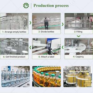 Ligne de production de remplissage et d'emballage de bouteilles d'huile et de détergent pour nettoyant de verre comestible en sirop de 5L - Product Image 5