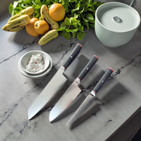 Couteau de chef japonais Hitachi Damas en acier AUS-10 de meilleure qualité avec couteaux de cuisine à manche en bois G10