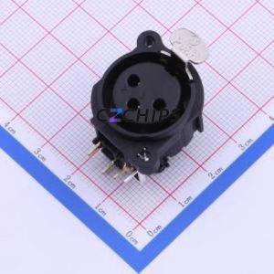 DIN-323PP XLR <b>Connector</b> Through hole Component (THT) <b>Connector</b> - Product Image 1