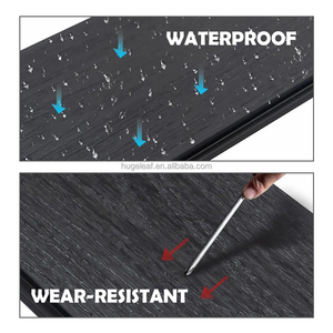 Clôture de sécurité et d'intimité pour jardin et cour, en composite bois-plastique (WPC), barrière extérieure - Product Image 3