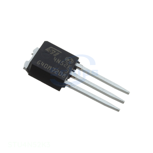 MOSFET N-CH 525V 2.5A IPAK IPAK Manufacturer Channel Transistors Electronic Circuit Components STU4N52K3 - Product Image 1