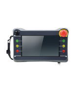 Kinco SZ7PE Layar Sentuh HMI Industri 7 inci dengan Tombol E-Stop & Tombol Terprogram, Kabel 5m 10m untuk Skenario Server Industri yang Dapat Dipindahkan