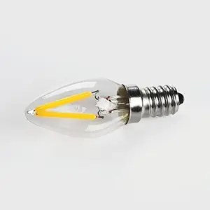 Honey Fly C7 LED-Lampe 1W/2W 110V/220V E12 E14 Dimmbare Kerzen lampe Kapsel Klarglas Lotus birne