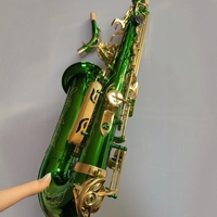 Factory Direct Alto Saxophone Gold Lacquer EB Tone Bright Brass Carved Wind Instrument Beginner