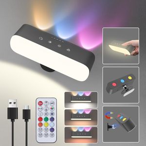 Nueva Lámpara de Pared Magnética de Doble Cara Luminosa, Lámpara Nocturna LED, Carga Inalámbrica, Interruptor Táctil, Lámpara de Pared Interior para Dormitorio - Product Image 2
