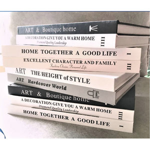<span class=keywords><strong>Arredamento</strong></span> per la casa in stile minimalista nordico libri decorativi inglesi libri di riviste reali - Product Image 5