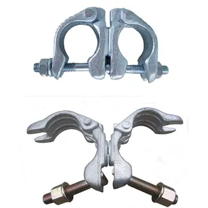 Construction Casting Swivel Coupler Metal Scaffold Clams Hot Dip Hotsale Scaffolding Beam Clamps For Building