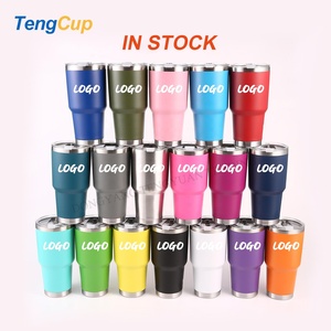 Ty 30oz cốc bằng thép không gỉ đôi tường chân không cách nhiệt du lịch <span class=keywords><strong>Mug</strong></span> với nắp trượt và rơm - Product Image 2