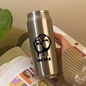 Vaso de Acero Inoxidable 316 con Aislamiento al Vacío, Creativo, para Estudiantes, Moderno, Portátil, Práctico, con Pajita, Fácil de Abrir - Product Image 3