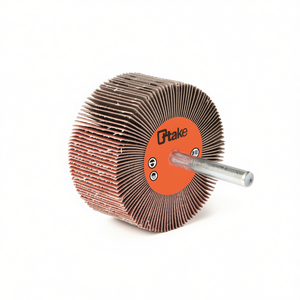 Ttake Abrasive Flap <b>Wheel</b> 40x3 Mm 6 Mm Shaft 120 Grit For <b>Grinding</b> - Product Image 2