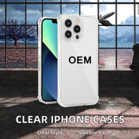 Coques de téléphone d'impression en silicone transparent de haute qualité en vrac étuis en TPU transparents pour iPhone 14 13 12 11 Plus 15 Pro Max pour iPhone 11