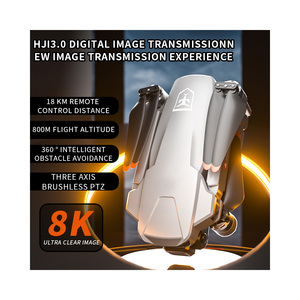 Высококачественный профессиональный складной квадрокоптер Ck10 PRO с дальностью полета, камерой 8K, GPS, бесщеточным двигателем, HD-камерой и режимом «Следуй за мной» - Product Image 3