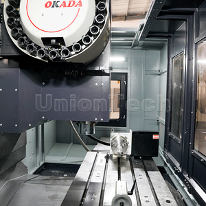 مركز تشغيل <span class=keywords><strong>CNC</strong></span> رباعي المحاور Vmc1370 مع مغزل OKADA BT40 BT50 وقضبان خطية تايوانية من HWIN - Product Image 2