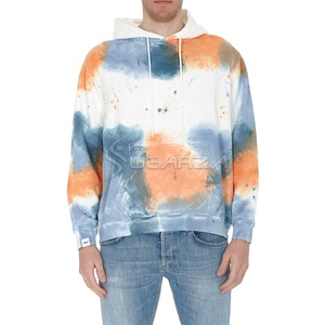 Sudaderas con capucha de gran tamaño con logotipo personalizado unisex, jersey en blanco de talla grande con tinte de corbata, suministradas por un proveedor de alta calidad - Product Image 2