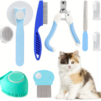Kit de toilettage pour animaux de compagnie, produits de nettoyage pour chats, ensemble d'outils de toilettage pour chiens, vente chaude