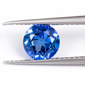 <b>925</b> <b>Silver</b> <b>Ring</b> Set With Lab Grown White & Blue Diamond - Product Image 4