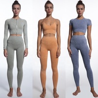 Beautyshow 5 pièces, tenues d'entraînement pour femmes, ensembles athlétiques, combinaisons de Sport, Yoga, Gym, Fitness, vêtements d'exercice, survêtement de Jogging