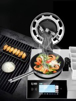 MegCook Robot tumis goreng otomatis komersial, Robot dengan kontrol layar sentuh konstruksi baja tahan karat