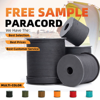 Fabricant de cordons de parachute en nylon tressé Paracord 550 Type III 2mm 3mm 4mm 5mm sur mesure en gros