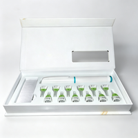 Boîte rigide personnalisée en gros avec fenêtre transparente et inserts spéciaux pour l'emballage de kits de stylos injecteurs
