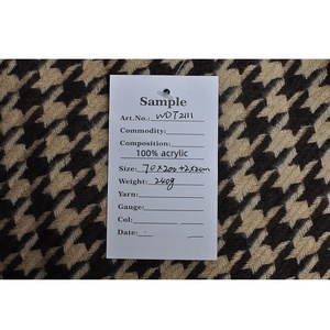 BLUE PHOENIX Châles Pashmina Delhi 100% Acrylique à Motif <span class=keywords><strong>Pied</strong></span>-<span class=keywords><strong>de</strong></span>-<span class=keywords><strong>Poule</strong></span> et Rayures, Doux, Tendance, avec Pompons Cils, Hiver pour Femme - Product Image 6