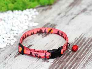 ป้าย ID ตามธรรมชาติแบบแยกออกไปมีกระดิ่งคอเสื้อแบบนุ่มคอเสื้อแมวกำหนดเองได้เด็กผู้หญิงเด็กผู้ชาย - Product Image 6