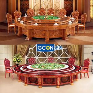 Bàn Ghế Ăn Bằng Gỗ Tùy Chỉnh Bộ Đồ Nội Thất Nhà Bếp Hình Tròn Cho Phòng Ăn - Product Image 3