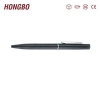 Stylo bille promotionnel fantaisie en métal torsadé de 10 cm, 0,5 mm, mini portable pour le bureau et les étudiants