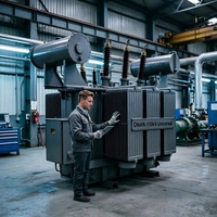 Transformateur de puissance immergé dans l'huile LEEEC SZ22 31,5 MVA 110 kV à trois enroulements avec changeur de tension sous charge 60 Hz