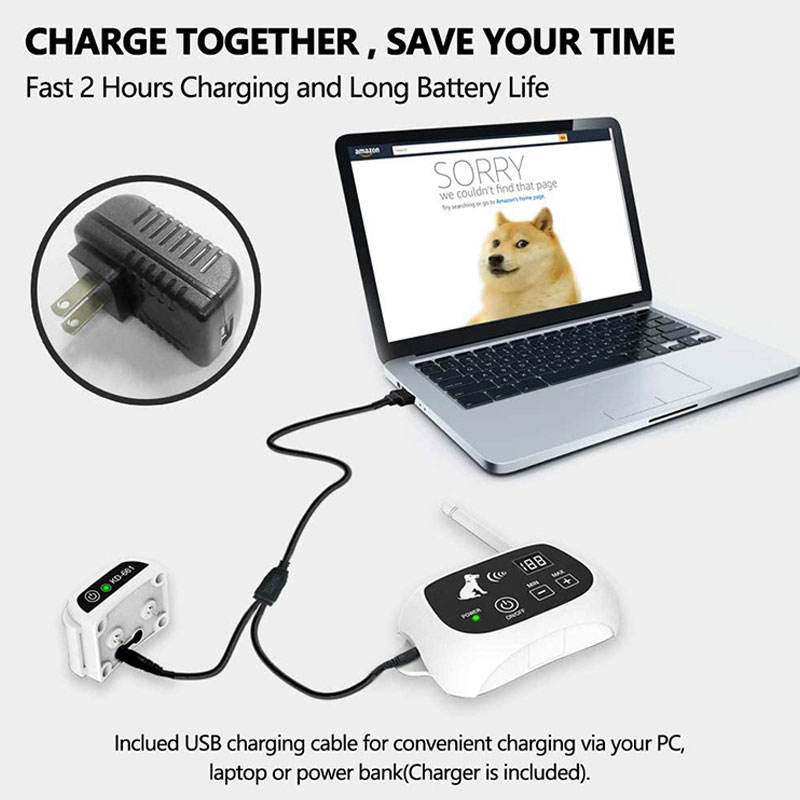 KD-661 Electric Outdoor Wireless Pet Dog Fence System