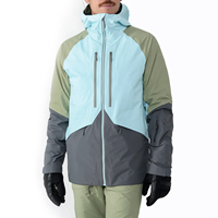 Veste de ski pour homme en gros, 3 couches, coque rigide, coupe-vent, imperméable, fermeture éclair, vêtements de sport d'extérieur