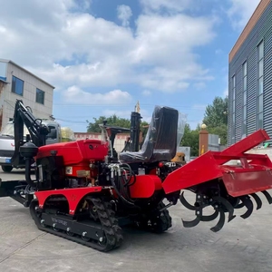 Mini-tracteur chenillé pour labour rotatif, creusement de fossés, désherbage, bulldozing, mini-ferme 1,8 kg - Product Image 1