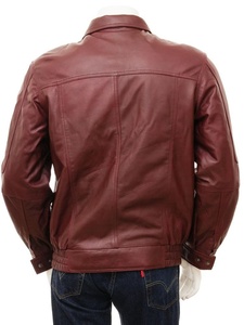 Chaqueta de bombardero de cordero de oveja personalizable para hombre con piel de vaca de talla grande con cierre de cremallera temporada de invierno - Product Image 2