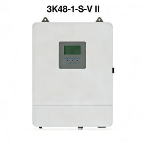 Nuevo Modelo 3K48-1-S-V <span class=keywords><strong>II</strong></span>, Inversor <span class=keywords><strong>Solar</strong></span> MPPT para Sistemas Paralelos Fuera de la Red, con Protección Contra Cortocircuitos y Pantalla LCD - Product Image 1