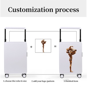 Custom Gift Suitcase With Trolley Rolling Spinner Wheels Large Capacity Travel <strong>Luggage</strong> for Gift Wide Handle Carry on <strong>Luggage</strong> - Product Image 6